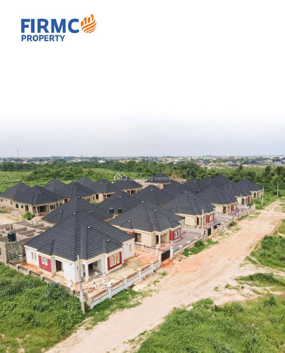 Stunning 3-bedroom Fully Detached Bungalow in Mowe Town, (25mins Drive to Ikeja), Mowe Town, Ogun, Detached Bungalow for Sale