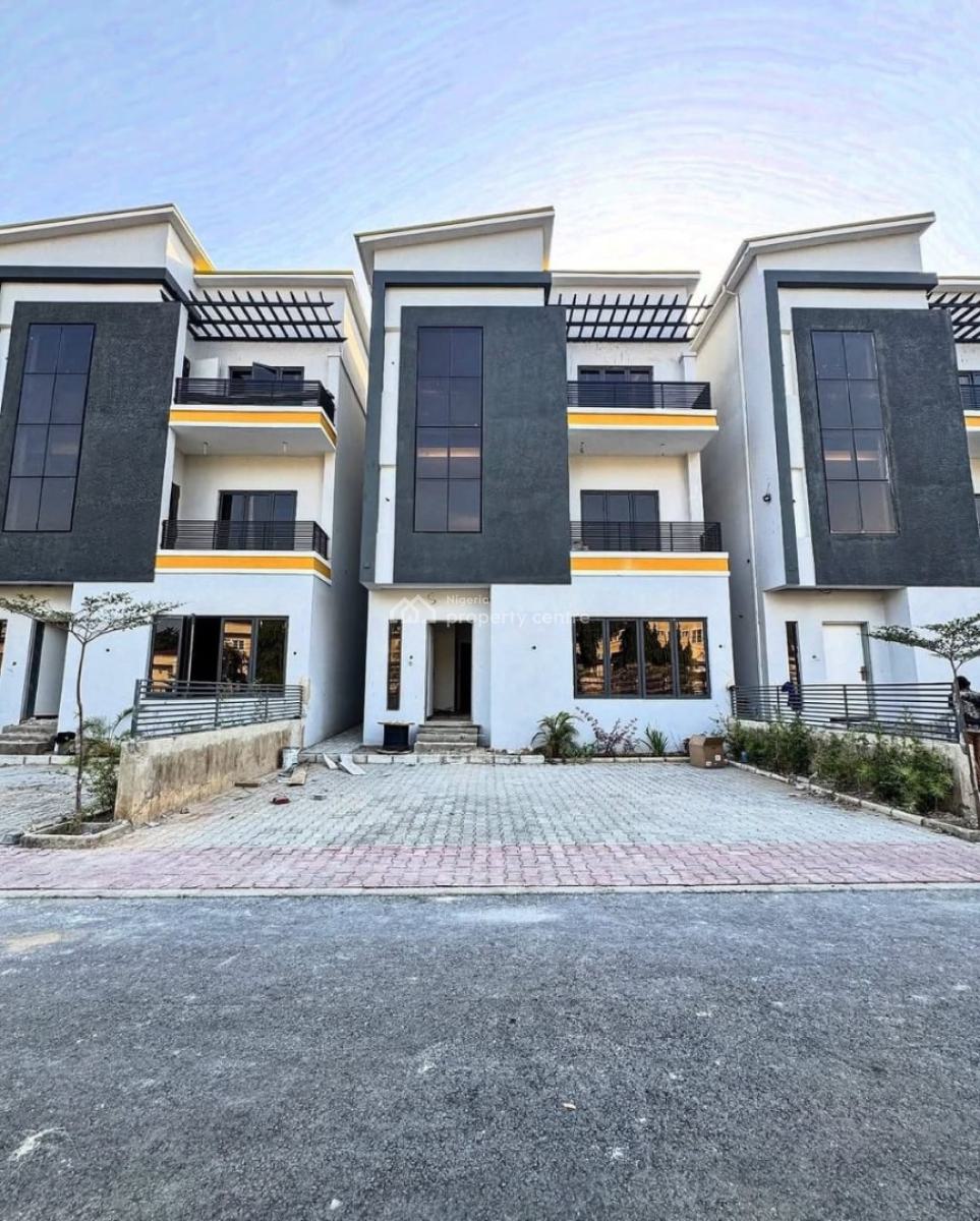 Solidly Built 5 Bedroom Terrace Duplex with a Boys Quarters, 6car Par, Wuse 2, Abuja, Terraced Duplex for Sale