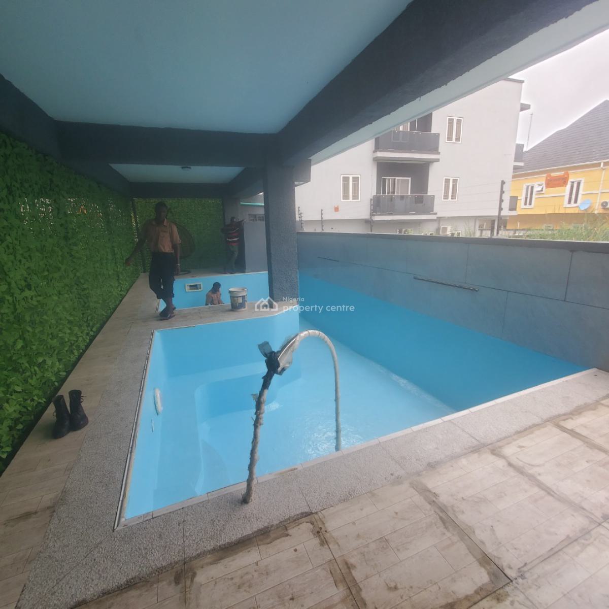 Lovely 2 Bedroom Serviced Apartment W/ Pool & Lift in a Secured Estate, Ikate, Lekki, Lagos, Flat / Apartment for Sale