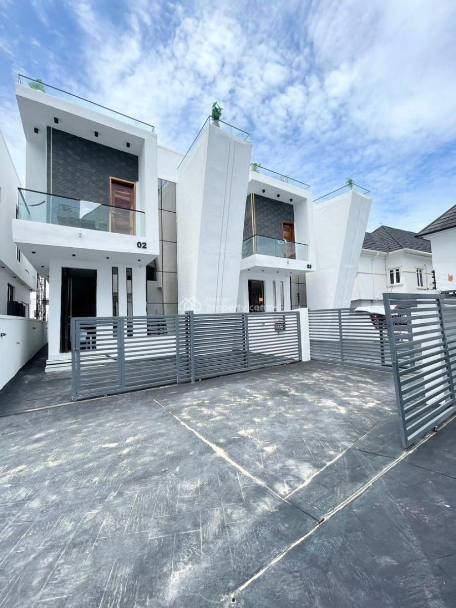 Luxurious 4bedrooms Fully-detached Duplex with Bq, Ikota,lekki, Ikota, Lekki, Lagos, Detached Duplex for Sale