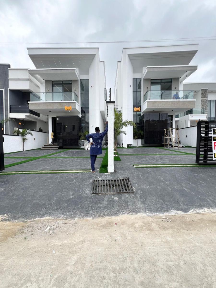 Luxurious 5bedrooms Fully-detached Duplex with Bq, Ajah,lekki, Ajah, Lagos, Detached Duplex for Sale