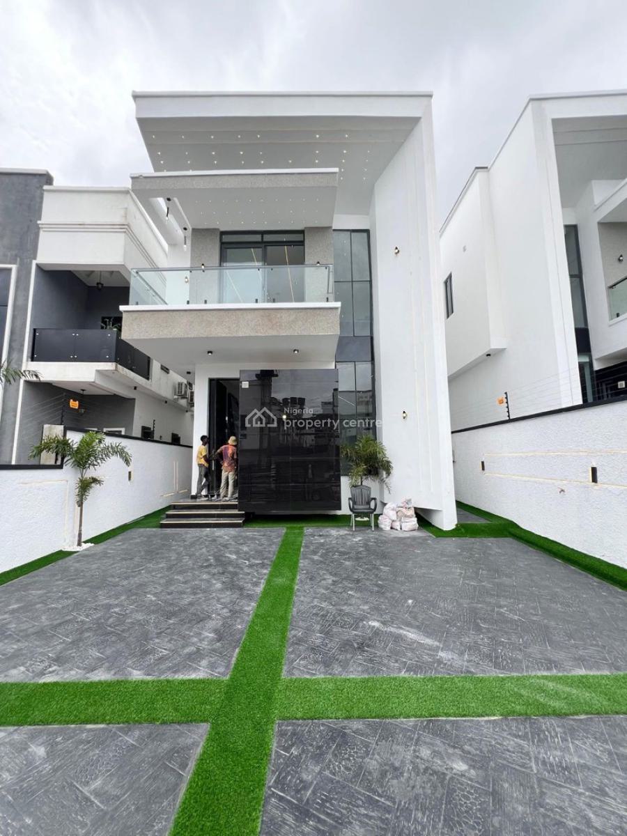 Luxurious 5bedrooms Fully-detached Duplex with Bq, Ajah,lekki, Ajah, Lagos, Detached Duplex for Sale