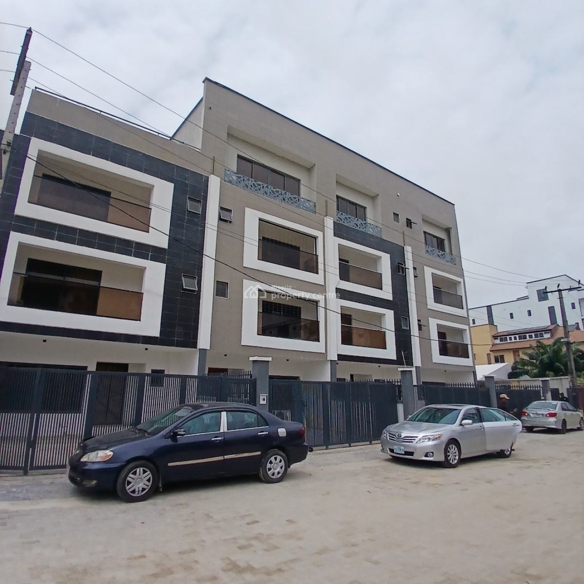 Luxury 4 Bedroom Self Compound Terrace Duplex with Bq on 3 Floors, Ikate Elegushi, Lekki, Lagos, Terraced Duplex for Sale
