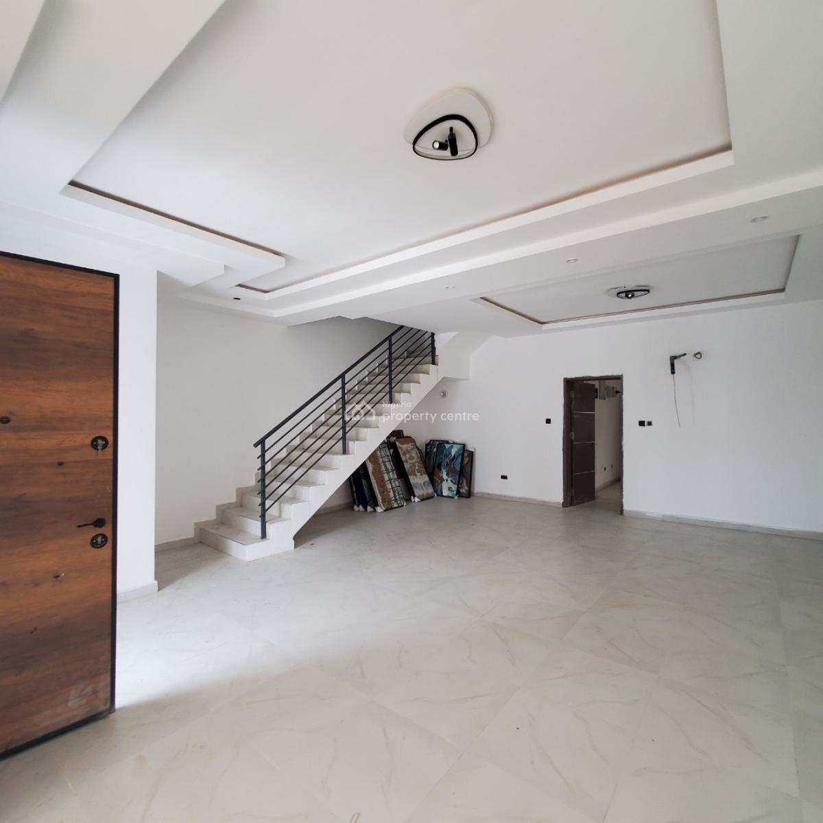 Nice 4 Bedroom Terrace Duplex with Bq in a Secured Estate, Ikate, Lekki, Lagos, Terraced Duplex for Sale