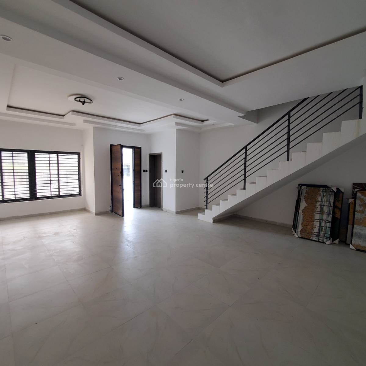 Nice 4 Bedroom Terrace Duplex with Bq in a Secured Estate, Ikate, Lekki, Lagos, Terraced Duplex for Sale