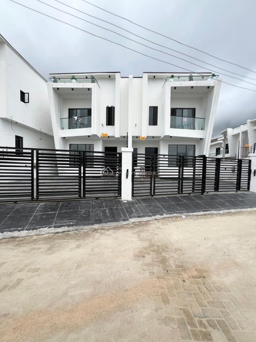 Luxurious 4 Bedrooms Semi-detached Duplex with Bq, Ajah, Lagos, Semi-detached Duplex for Sale