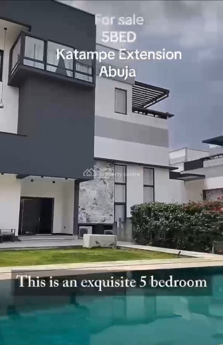 Brand New 5bedroom Detached Luxury Villa, Katampe Extension, Katampe, Abuja, Detached Duplex for Sale