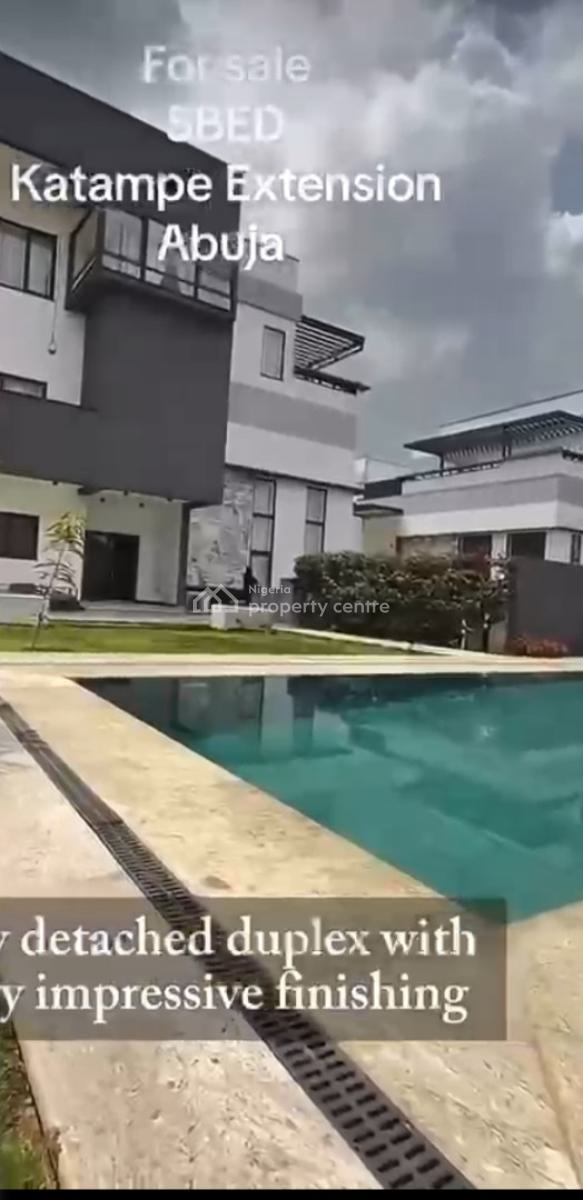 Brand New 5bedroom Detached Luxury Villa, Katampe Extension, Katampe, Abuja, Detached Duplex for Sale