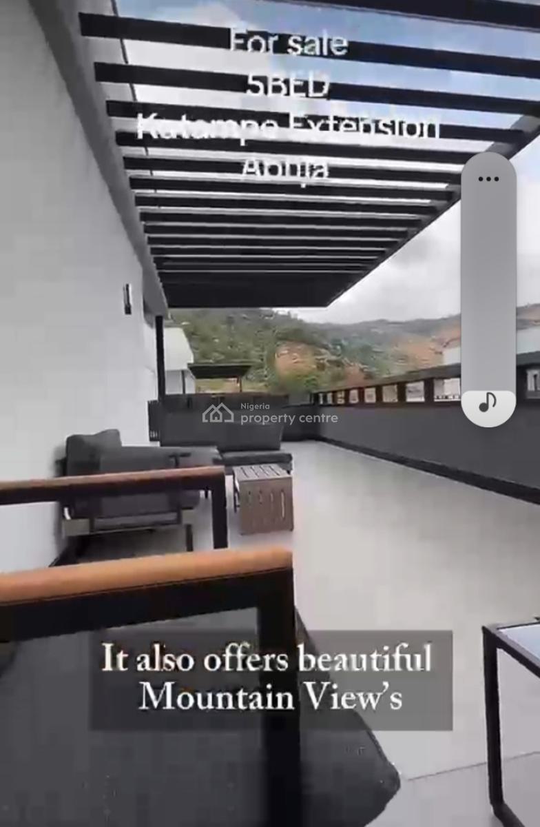 Brand New 5bedroom Detached Luxury Villa, Katampe Extension, Katampe, Abuja, Detached Duplex for Sale