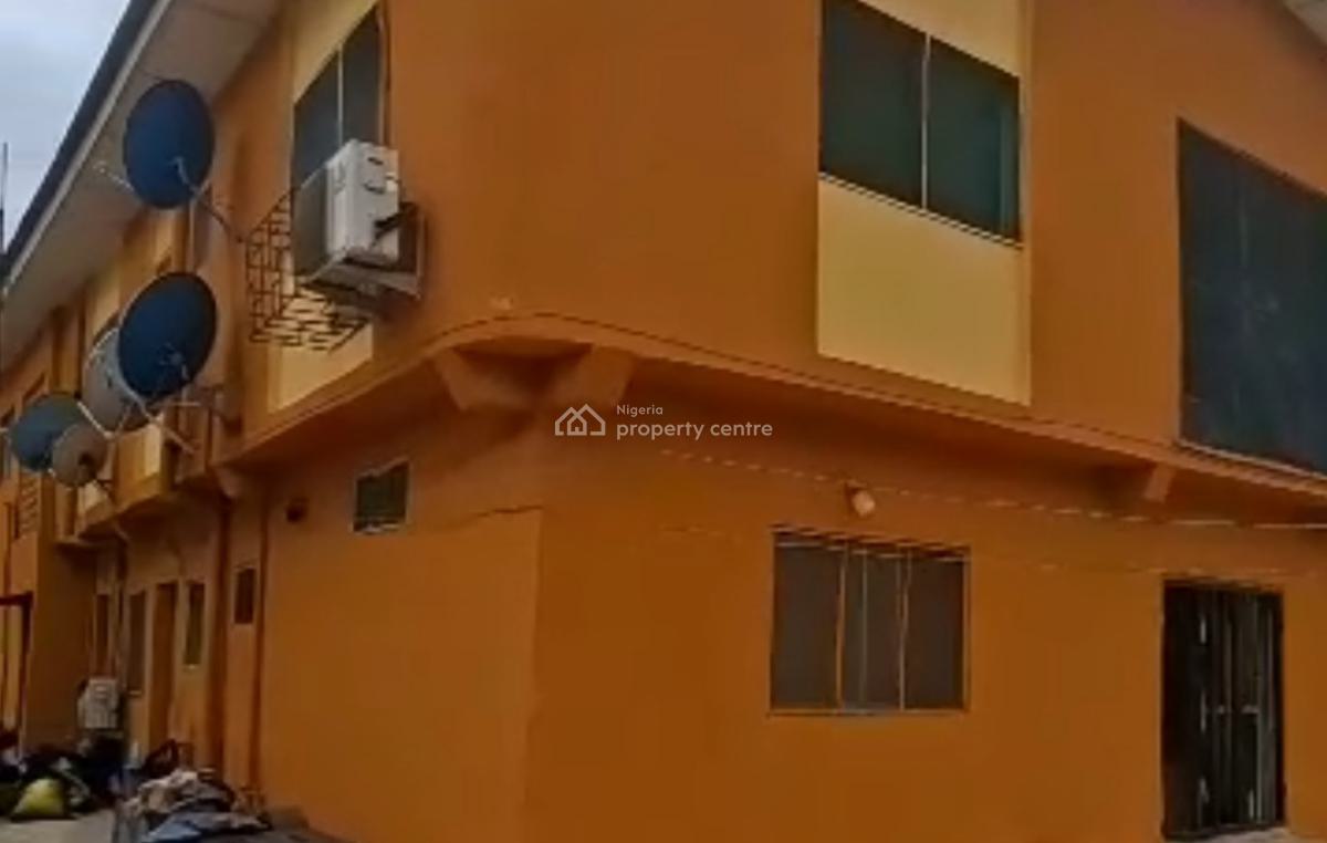 Block of 4 Flats on Interlocked Road Secured Area + 247 Power Supply, Off Alidada St, Ago, Okota, Isolo, Lagos, Block of Flats for Sale