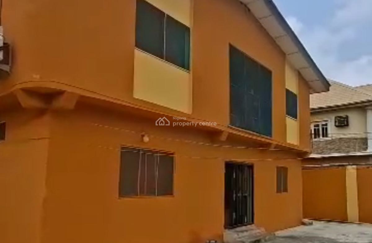 Block of 4 Flats on Interlocked Road Secured Area + 247 Power Supply, Off Alidada St, Ago, Okota, Isolo, Lagos, Block of Flats for Sale