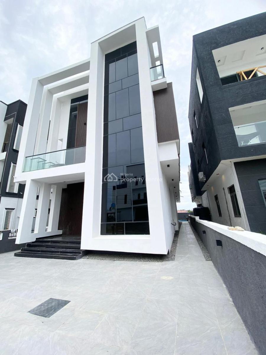 Luxurious 5 Bedroom Duplex with Swimming Pool & Cinema, 2nd Toll Gate, Lekki, Lagos, Detached Duplex for Sale
