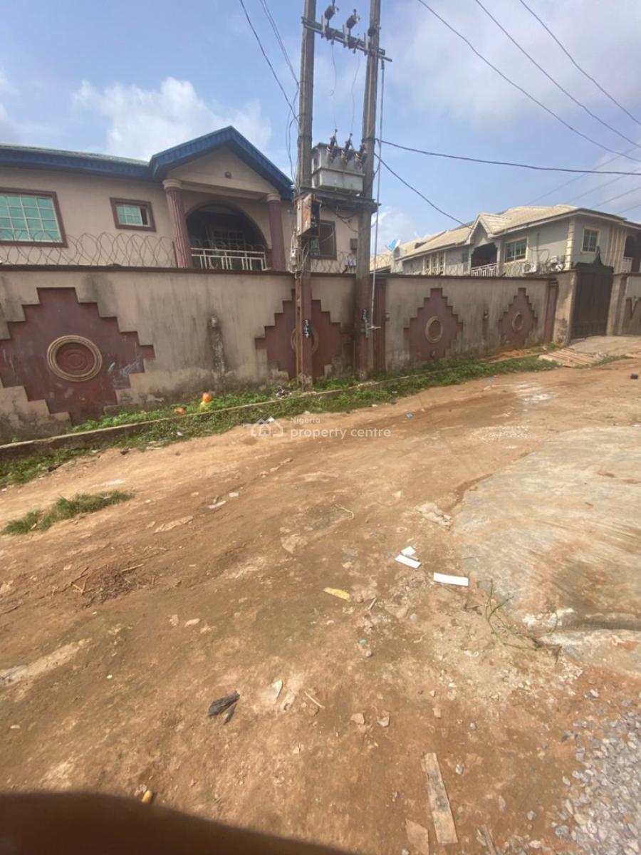 Investors Delight: Decent Block of 8 Flats on More Than a Full Plot, Ayetobi, Ipaja, Lagos, Block of Flats for Sale