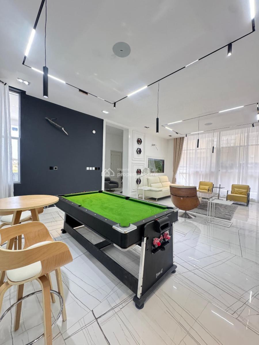 Magnificent 5 Bedroom Detached Duplex with a Cinema & Pool, Osapa London, Lekki, Lagos, Detached Duplex for Sale