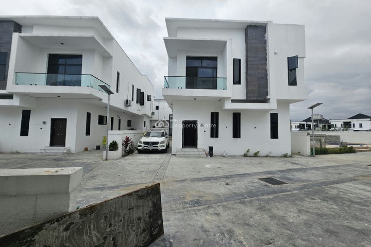 Luxury 4 Bedroom Detached Duplex with Boys Quarter and Swimming Pool, Lekki, Lagos, Terraced Duplex for Sale