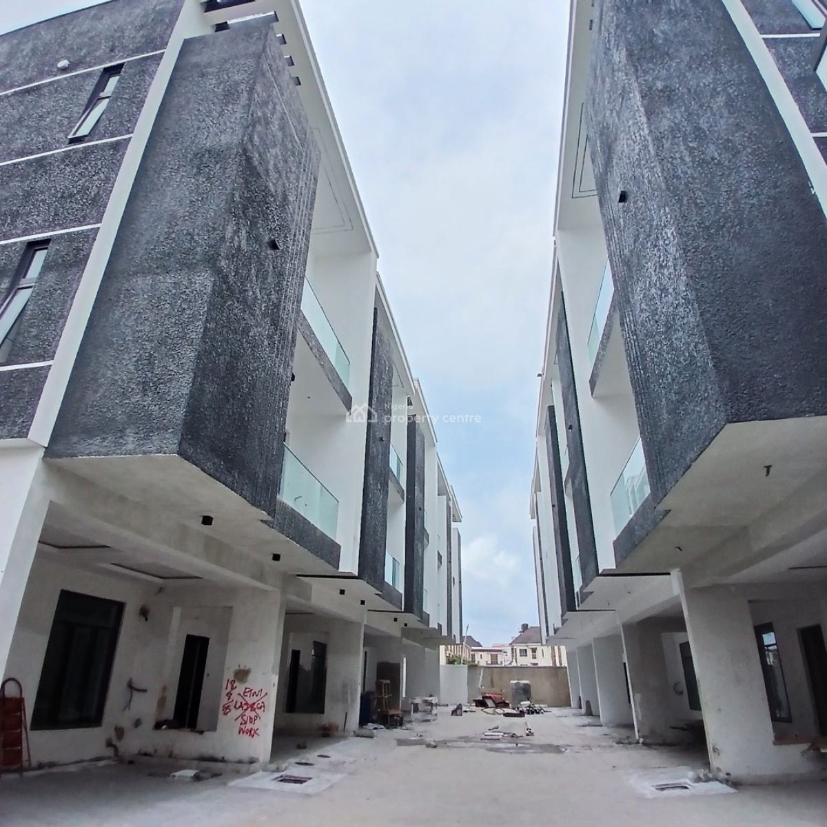 Luxury 5 Bedroom Terrace Duplex with Swimming Pool and Bq, Off Freedom Way, Ikate Elegushi, Lekki, Lagos, Terraced Duplex for Sale