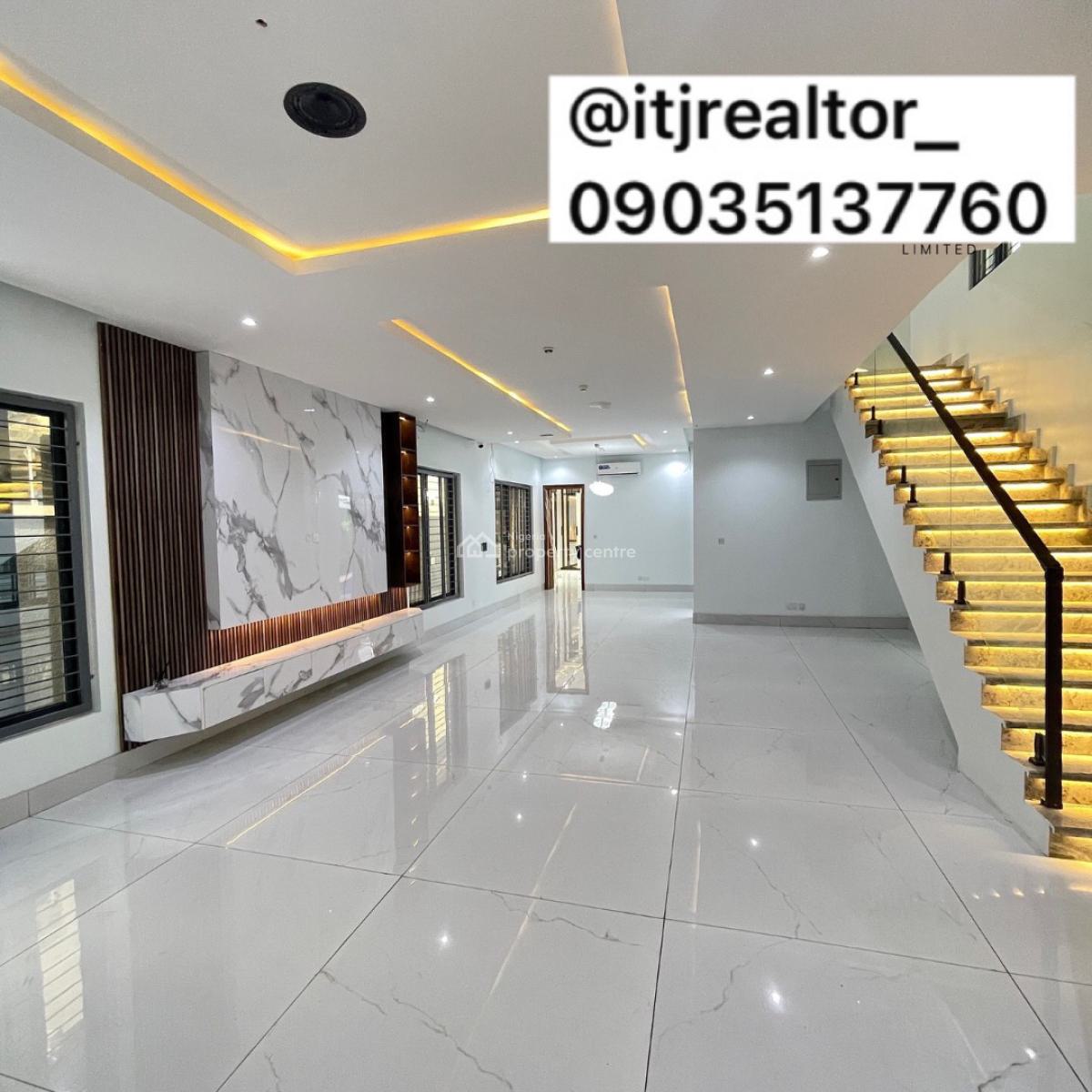 Stunning 5 Bedroom Detached Duplex with Swimming Pool,gym and Bq, Lekki Phase 1, Lekki Phase 1, Lekki, Lagos, Detached Duplex for Sale