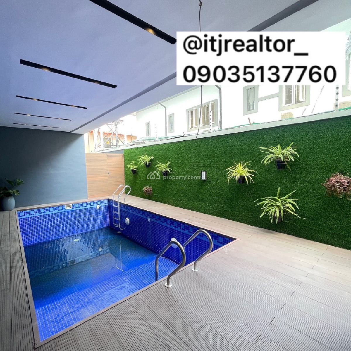 Stunning 5 Bedroom Detached Duplex with Swimming Pool,gym and Bq, Lekki Phase 1, Lekki Phase 1, Lekki, Lagos, Detached Duplex for Sale