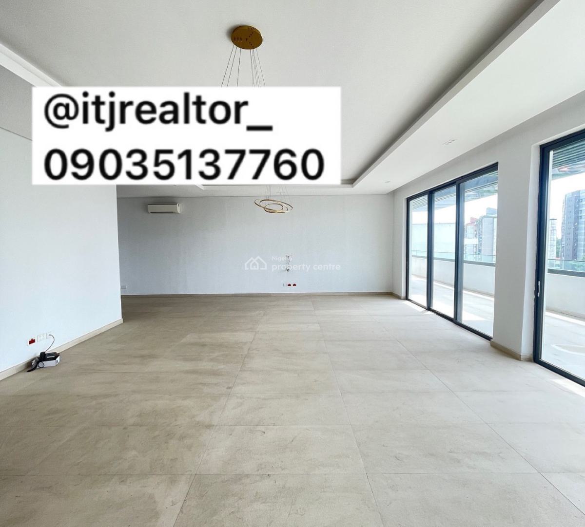 Lovely 4 Bedroom Penthouse with Swimming Pool, Gym and Bq, Ikoyi, Ikoyi, Lagos, Detached Duplex for Sale