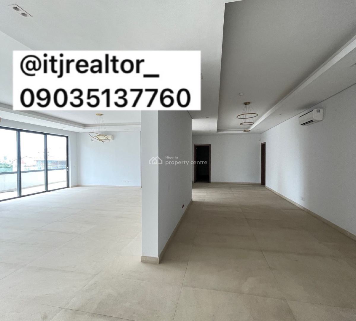 Lovely 4 Bedroom Penthouse with Swimming Pool, Gym and Bq, Ikoyi, Ikoyi, Lagos, Detached Duplex for Sale