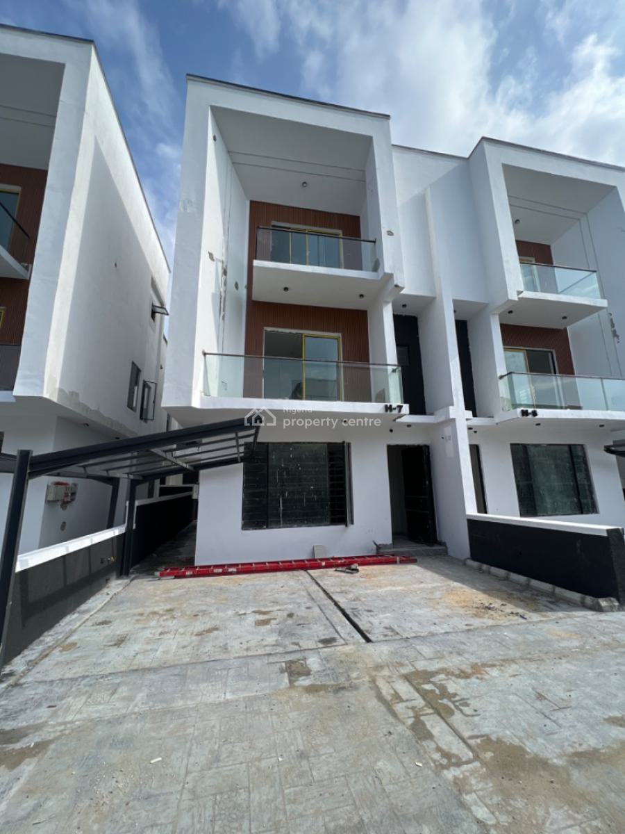 4 Bedroom Semi Detached, Close to 2nd Toll Gate / Chevron, Lekki, Lagos, House for Sale