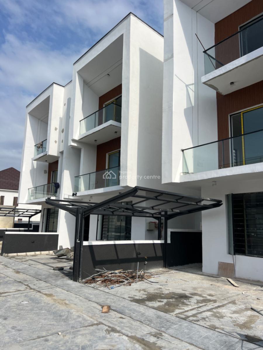 4 Bedroom Semi Detached, Close to 2nd Toll Gate / Chevron, Lekki, Lagos, House for Sale