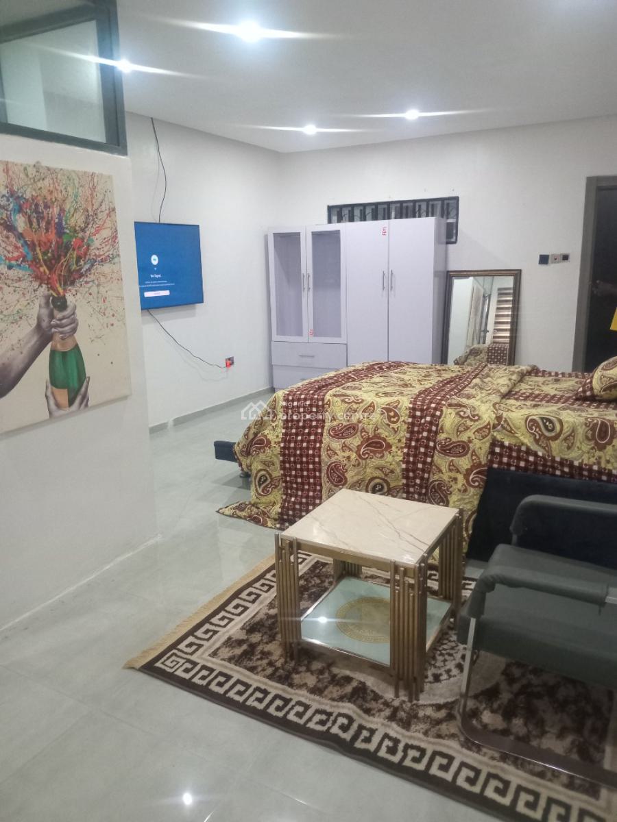 a Standard Fully Furnished Self Contained with Studio Kitchen and Sepa, Paradise 3 Estate Chevron Drive, Lekki, Lagos, Self Contain (single Rooms) for Rent