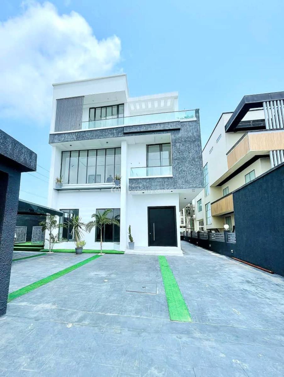 State of The Art Automated 5 Bedroom Fully Detached Duplex, Osapa, Lekki, Lagos, Detached Duplex for Sale