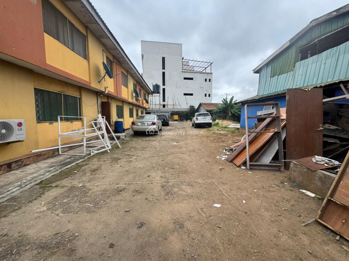an Empty Land with a Demolishable Structure, Ogba, Ikeja, Lagos, Residential Land for Sale
