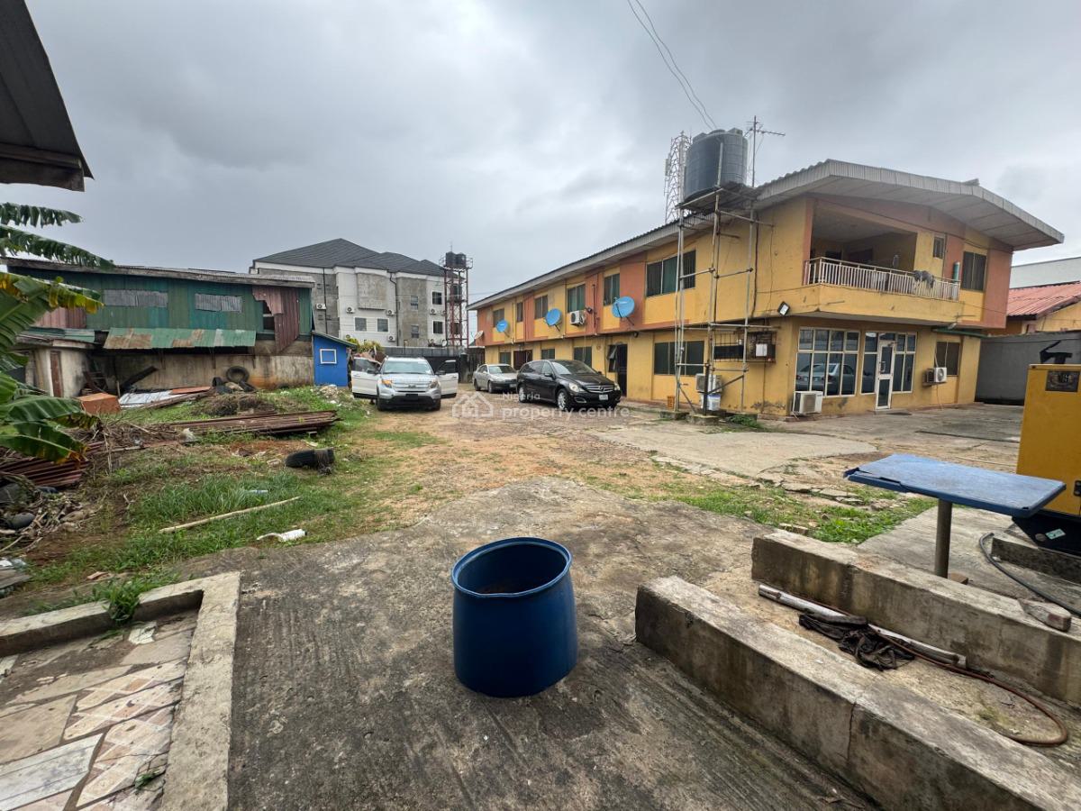 an Empty Land with a Demolishable Structure, Ogba, Ikeja, Lagos, Residential Land for Sale