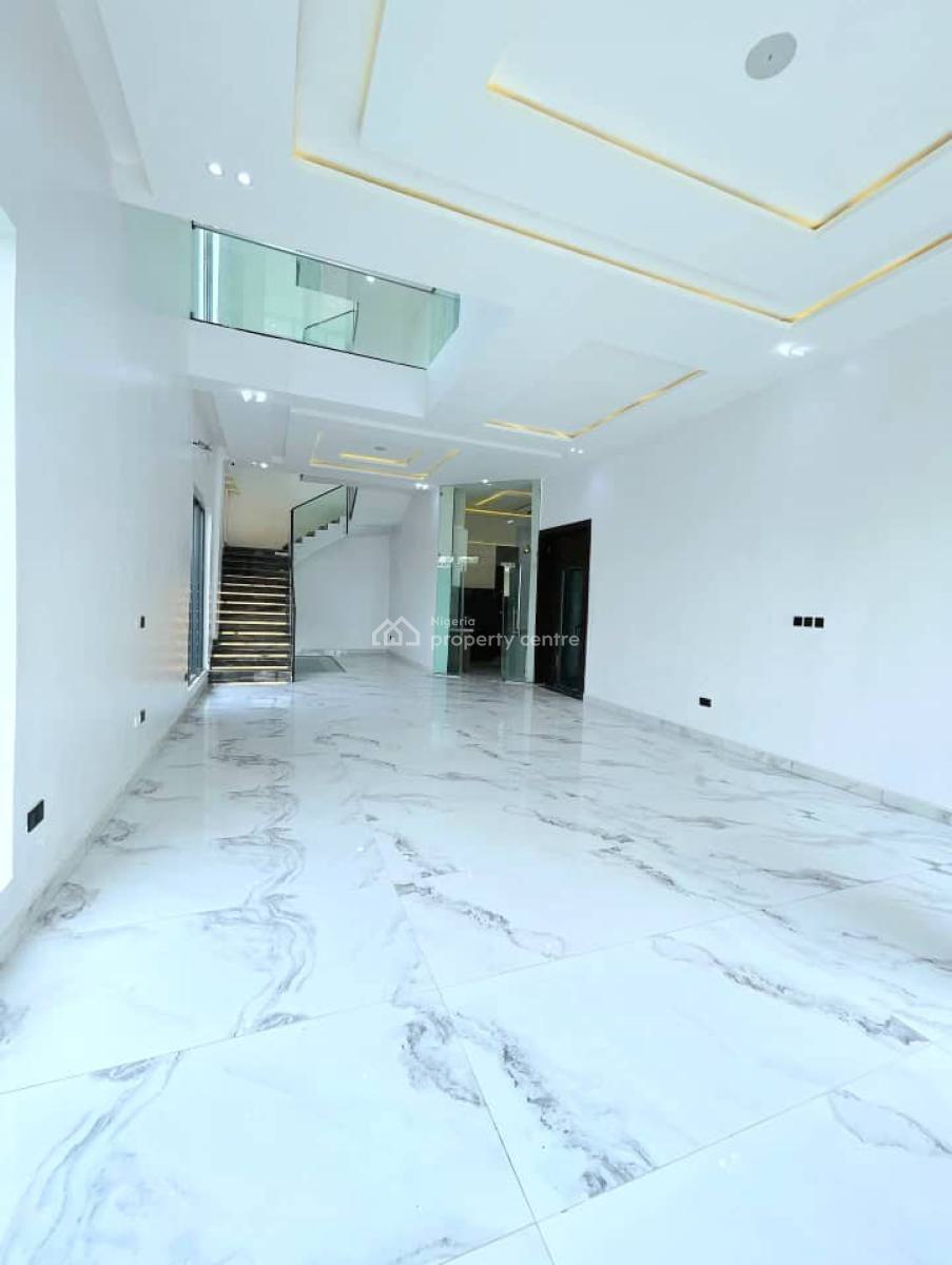 Automated 5 Bedroom Fully Detached Duplex with Bq & Pool, Osapa, Lekki, Lagos, Detached Duplex for Sale