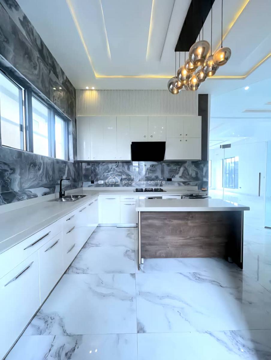 Automated 5 Bedroom Fully Detached Duplex with Bq & Pool, Osapa, Lekki, Lagos, Detached Duplex for Sale