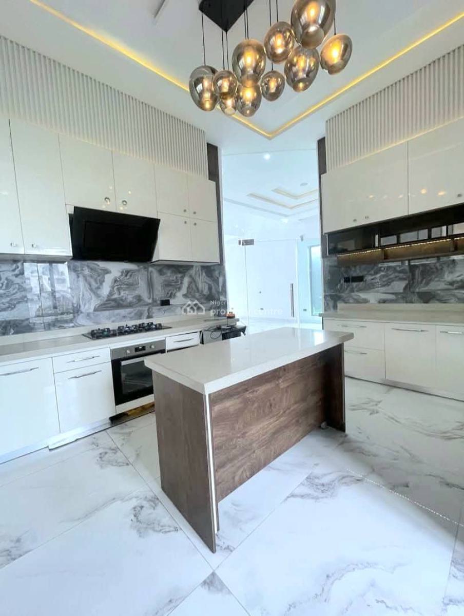 Automated 5 Bedroom Fully Detached Duplex with Bq & Pool, Osapa, Lekki, Lagos, Detached Duplex for Sale