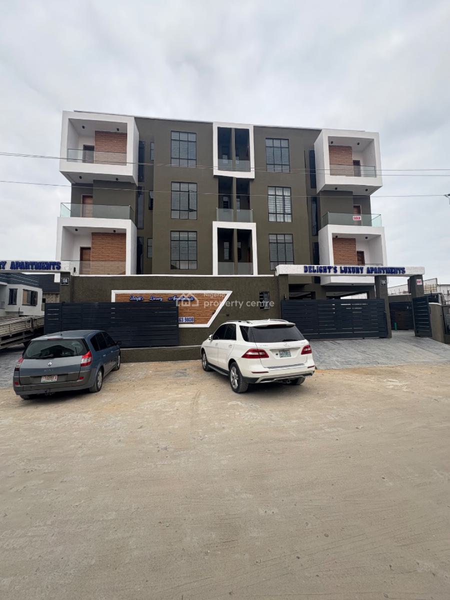 Standard 2 Bedroom Apartments + Rooftop Lounge, Ikota, Lekki, Lagos, Block of Flats for Sale