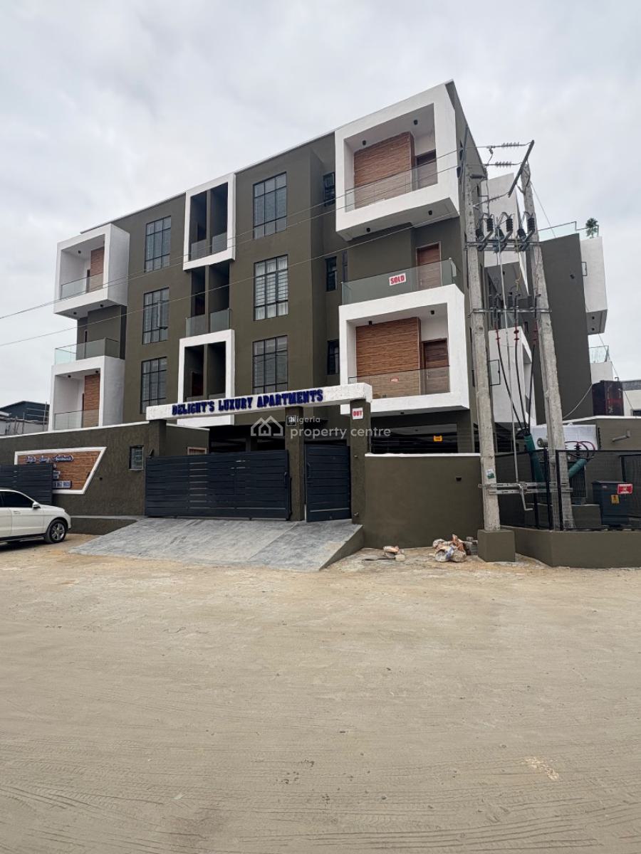 Standard 2 Bedroom Apartments + Rooftop Lounge, Ikota, Lekki, Lagos, Block of Flats for Sale