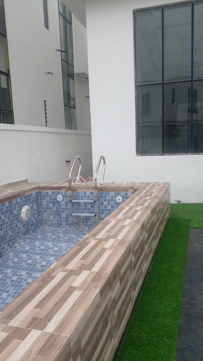 4 Bedroom Fully Detached Duplex with a Bq and Swimming Pool, Chevron Alternative, Lekki, Lagos, Detached Duplex for Sale