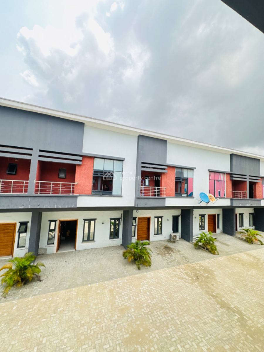 Newly Built 3 Bedrooms Terraced Duplex with Bq Available, Sangotedo, Lekki, Lagos, Terraced Duplex for Sale