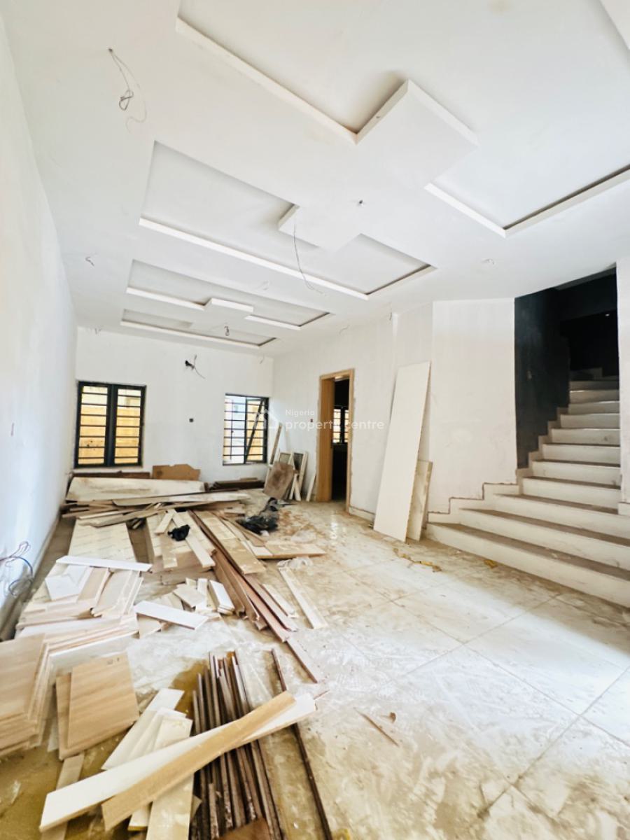 Newly Built 3 Bedrooms Terraced Duplex with Bq Available, Sangotedo, Lekki, Lagos, Terraced Duplex for Sale