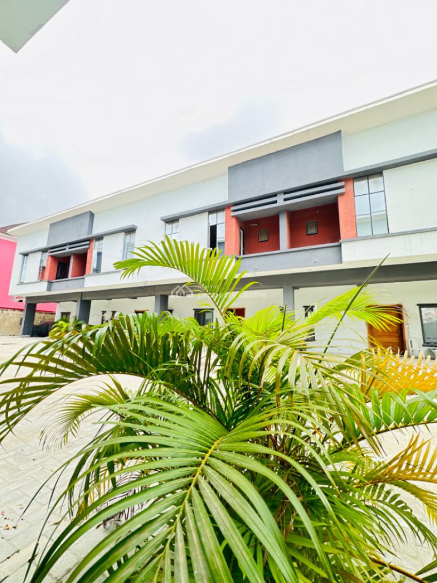Newly Built 3 Bedrooms Terraced Duplex with Bq Available, Sangotedo, Lekki, Lagos, Terraced Duplex for Sale