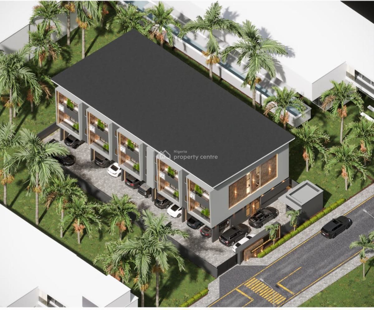 4 Bedroom Smart Home Terrace Triplex with Bq, Lekki Scheme 2, Ajah, Lagos, House for Sale