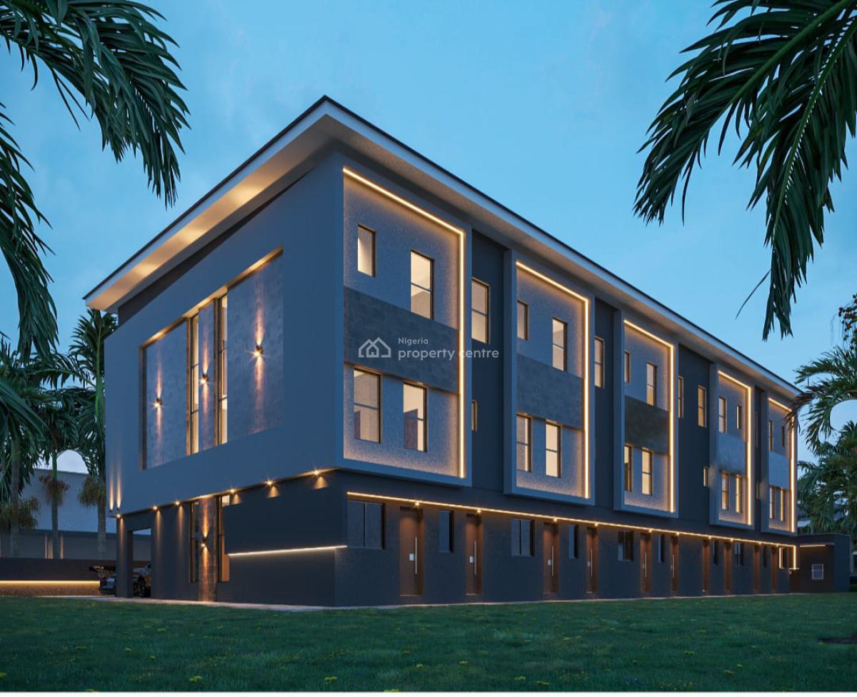 4 Bedroom Smart Home Terrace Triplex with Bq, Lekki Scheme 2, Ajah, Lagos, House for Sale