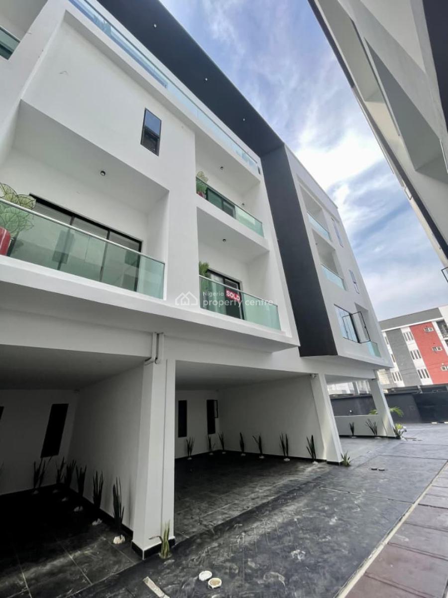Unique Exquisite 4bedroom Terrace and Bq, Ikate Lekki, Lekki, Lagos, Terraced Duplex for Sale