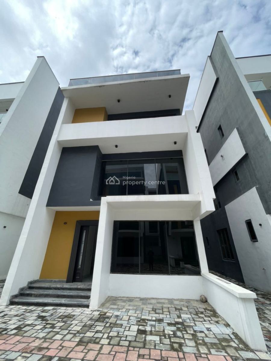 4bedroom Fully Detached Duplex with a Bq in Chevron, Chevron Estate, Lekki, Lagos, Detached Duplex for Sale