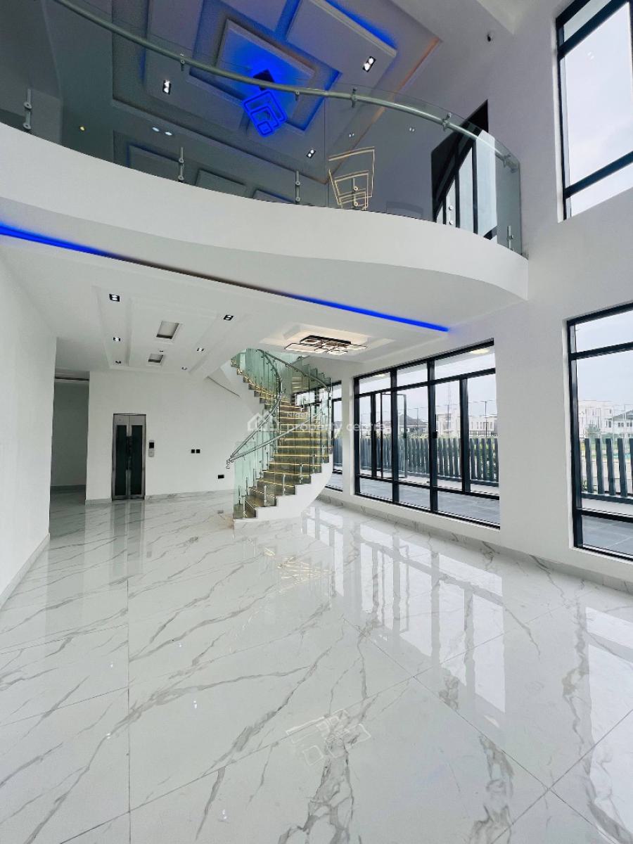 5 Bedroom Fully Detached Duplex + Bq with Cinema,& Pool, in a Gated and Secured, Osapa, Lekki, Lagos, Detached Duplex for Sale