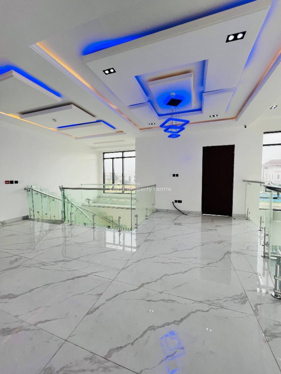 5 Bedroom Fully Detached Duplex + Bq with Cinema,& Pool, in a Gated and Secured, Osapa, Lekki, Lagos, Detached Duplex for Sale