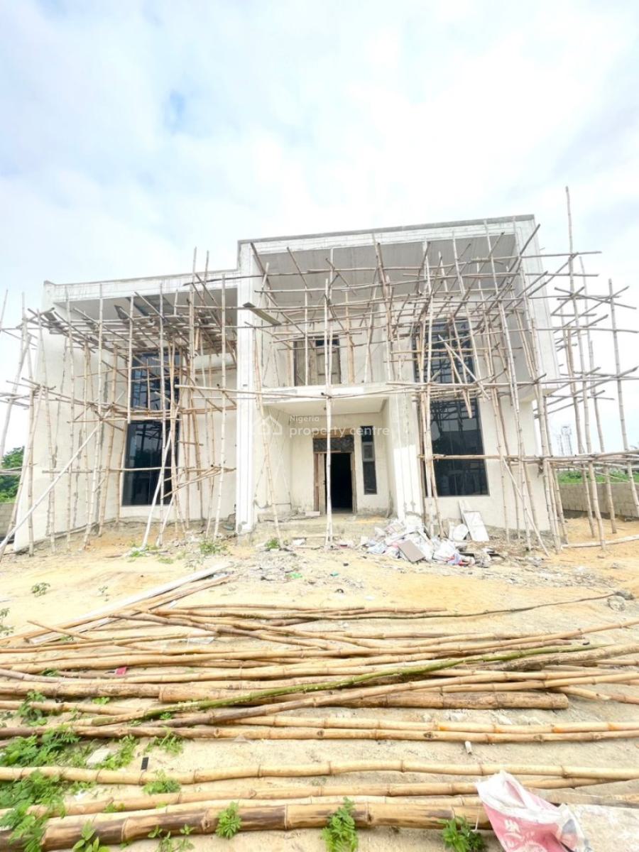 Lovely Off-plan Project 5 Bedroom Fully Detached Duplex with Pool, Ajah, Lagos, Detached Duplex for Sale