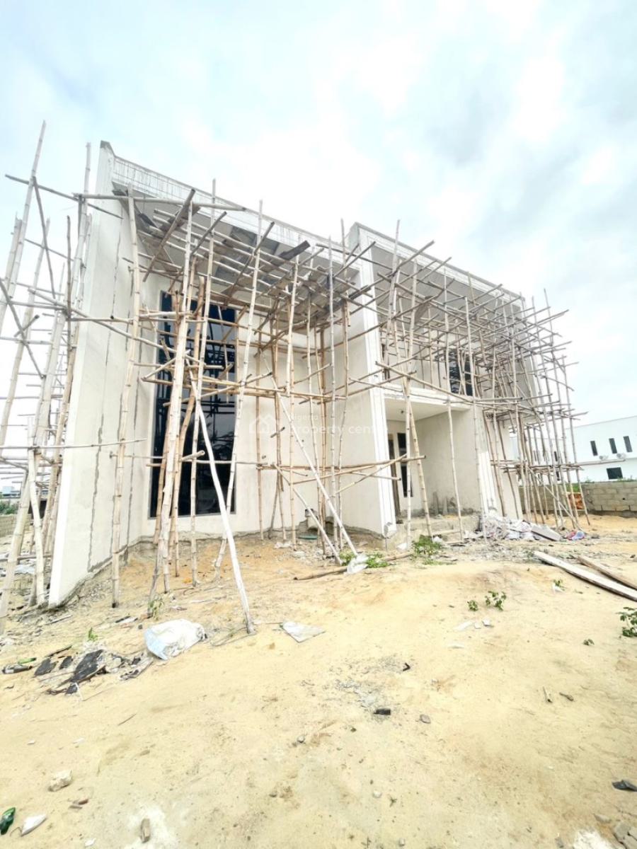 Lovely Off-plan Project 5 Bedroom Fully Detached Duplex with Pool, Ajah, Lagos, Detached Duplex for Sale