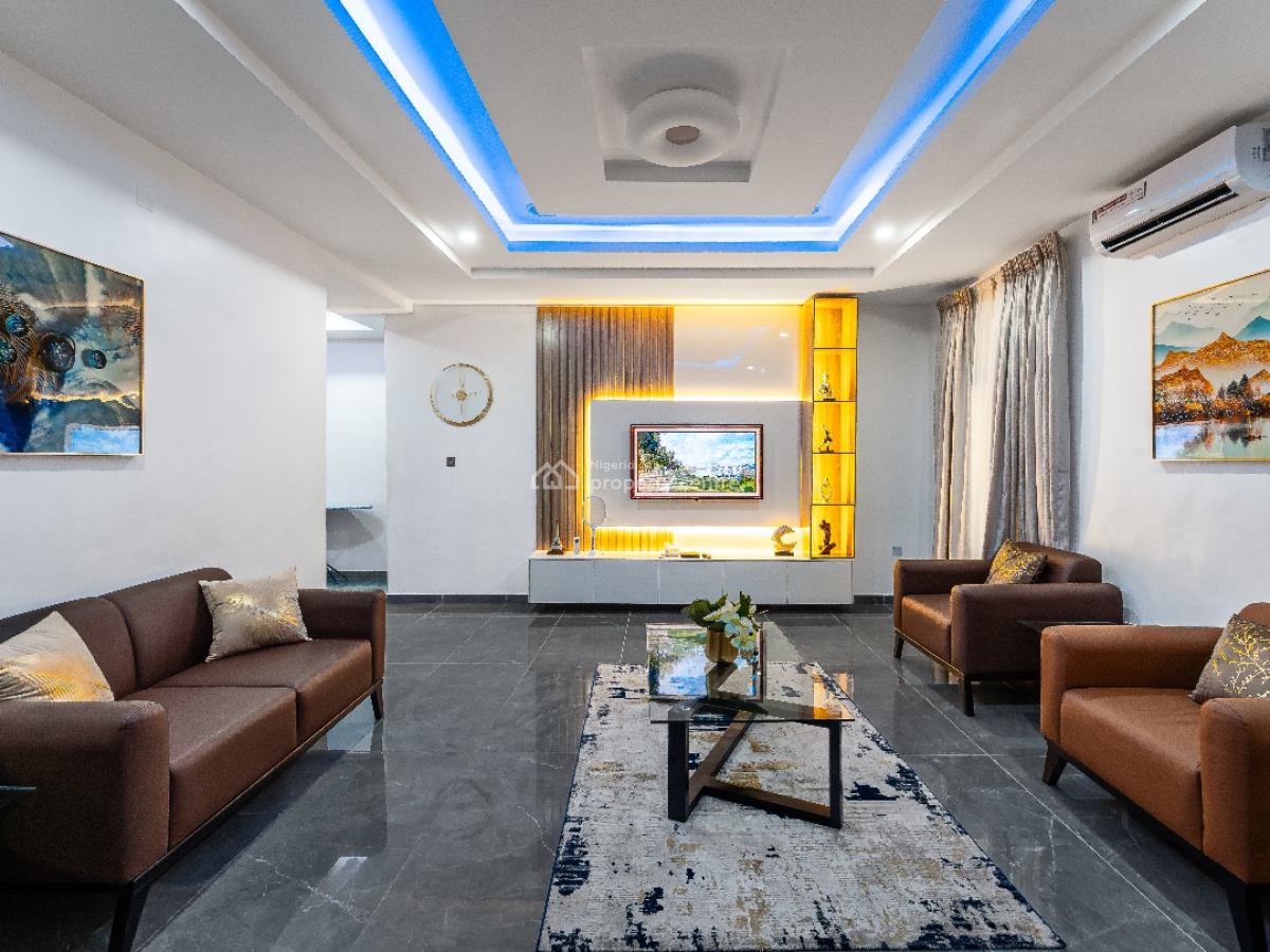 Lovely 5 Bedroom Apartment Off Admiralty Road Lekki-phase-1, African Lane, Off Admiralty Road, Lekki Phase 1, Lekki, Lagos, Terraced Duplex Short Let