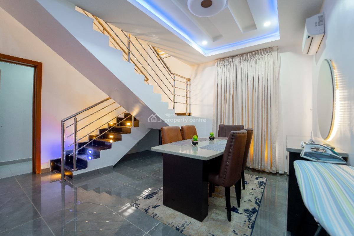 Lovely 5 Bedroom Apartment Off Admiralty Road Lekki-phase-1, African Lane, Off Admiralty Road, Lekki Phase 1, Lekki, Lagos, Terraced Duplex Short Let