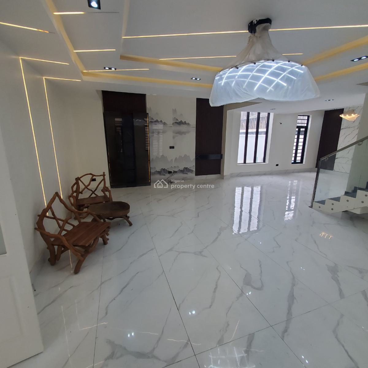 Master Piece of 5bedroom Fully Detached Duplex with Pool Gym and Cinem, Lekki Phase 1, Lekki, Lagos, House for Sale